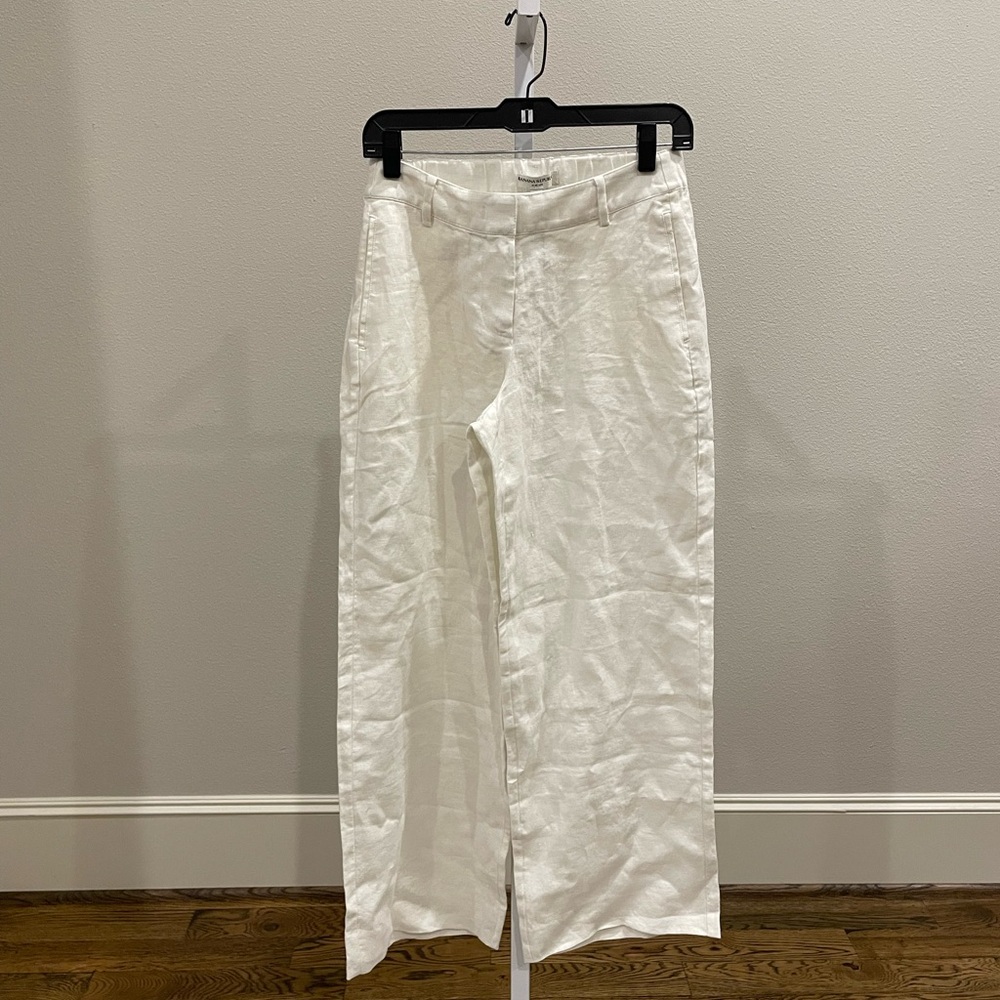 Banana Republic The Everyday wide leg linen pant - Picture 6 of 10